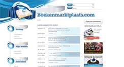 Desktop Screenshot of boekenmarktplaats.com